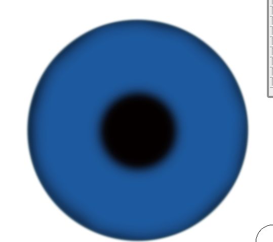 Creation of one eyeball: Step 3