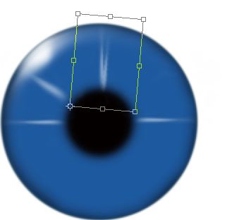 Creation of one eyeball: Step 6