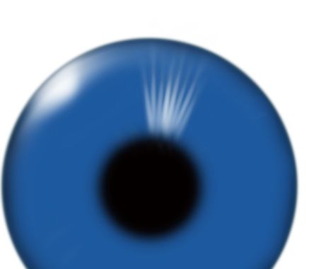 Creation of one eyeball: Step 7