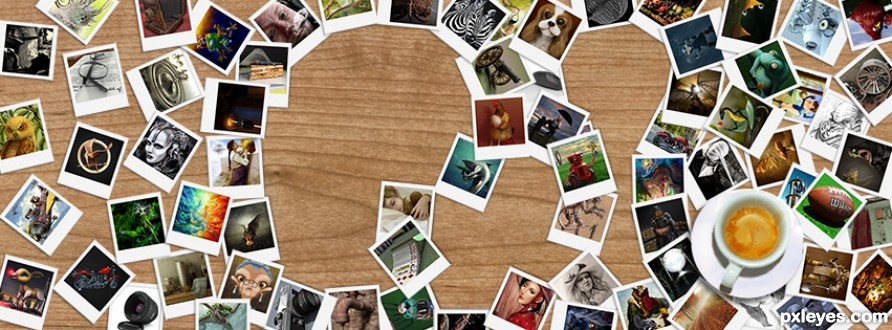Creation of Desktop Collage: Step 4