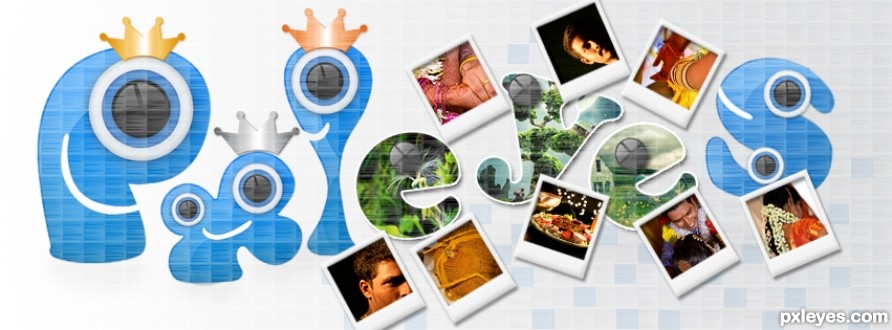 Creation of facebook header: Step 12