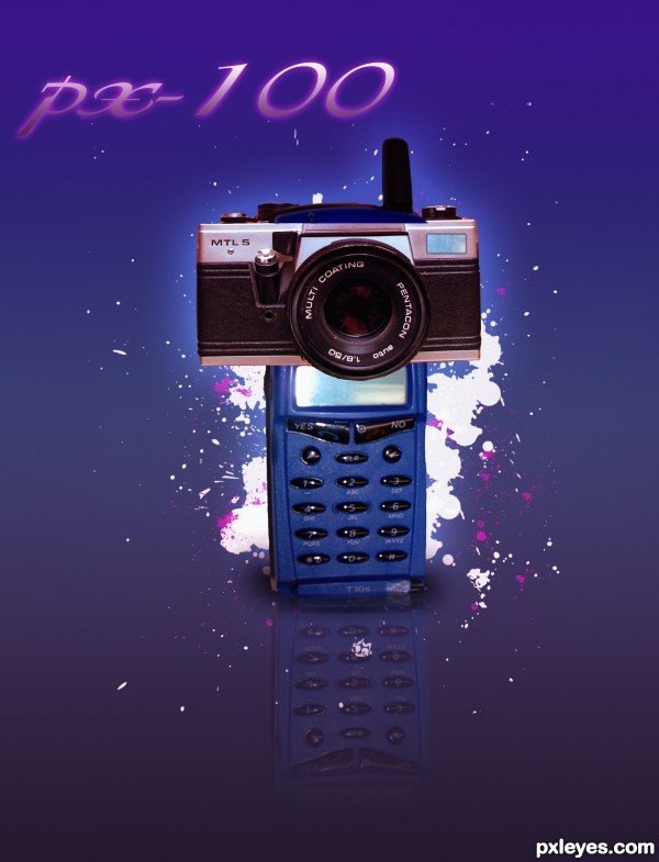 PX-100 camera phone