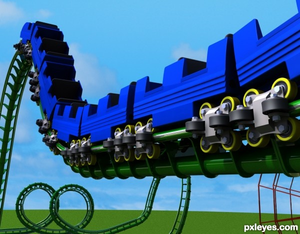 Creation of Super Awesome Roller Coaster: Final Result
