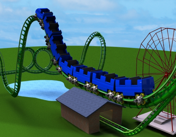 Creation of Super Awesome Roller Coaster: Step 10