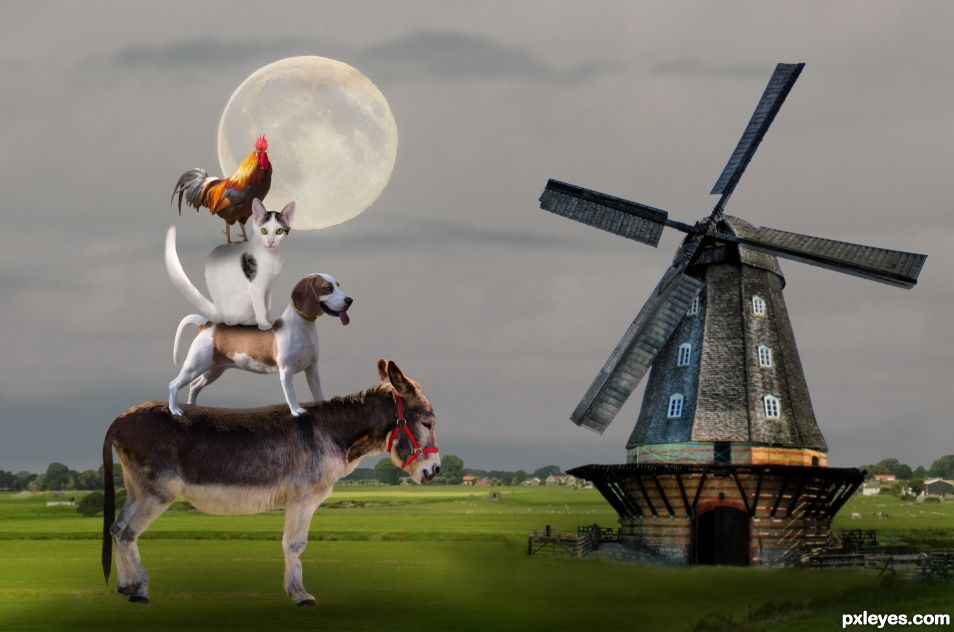 The Bremen town musicians