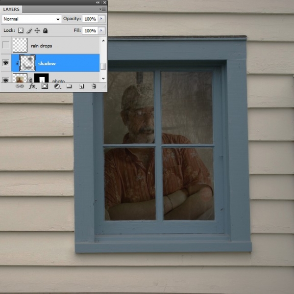 Creation of Rainy Autunm Day: Step 6
