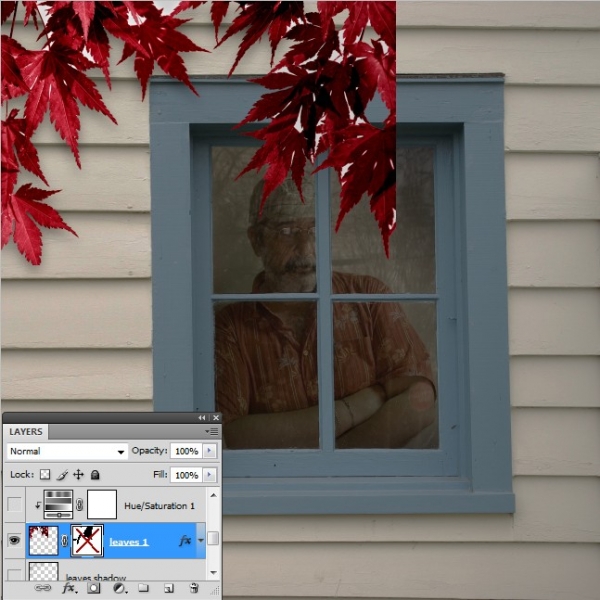 Creation of Rainy Autunm Day: Step 7
