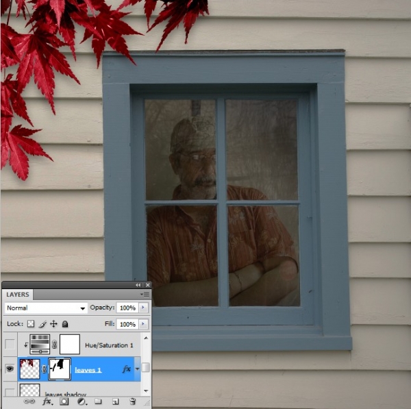 Creation of Rainy Autunm Day: Step 8