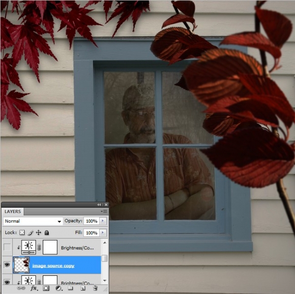 Creation of Rainy Autunm Day: Step 13