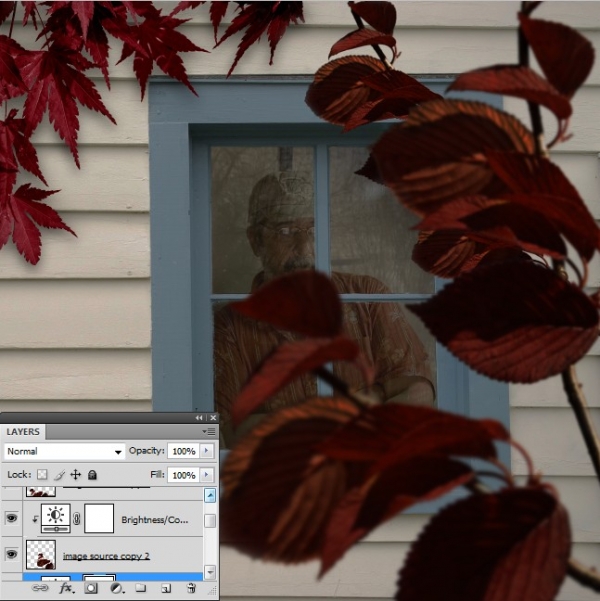 Creation of Rainy Autunm Day: Step 15