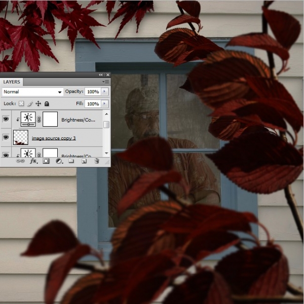 Creation of Rainy Autunm Day: Step 16