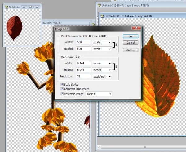 Creation of Tree Twig Dancers: Step 13