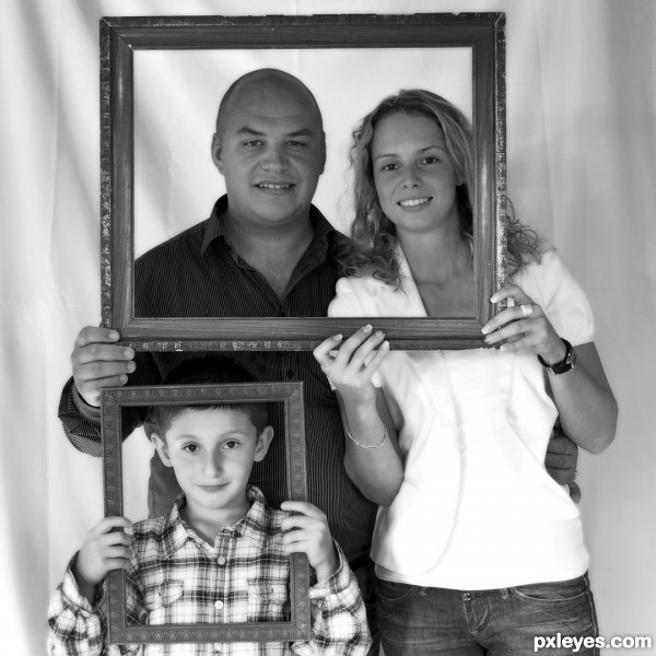 Framed family
