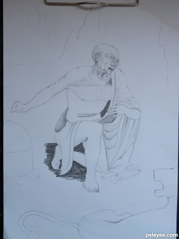 Creation of S.J. in the Wilderness: Step 3