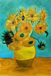 TwelveSunflowers