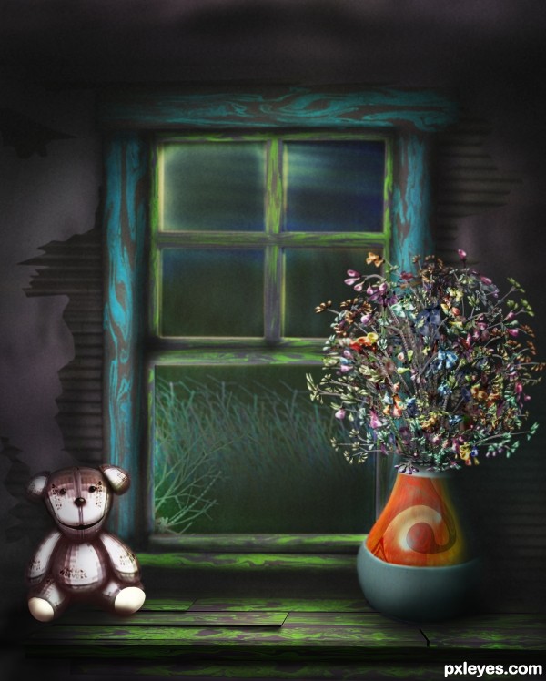 Teddys Table photoshop picture