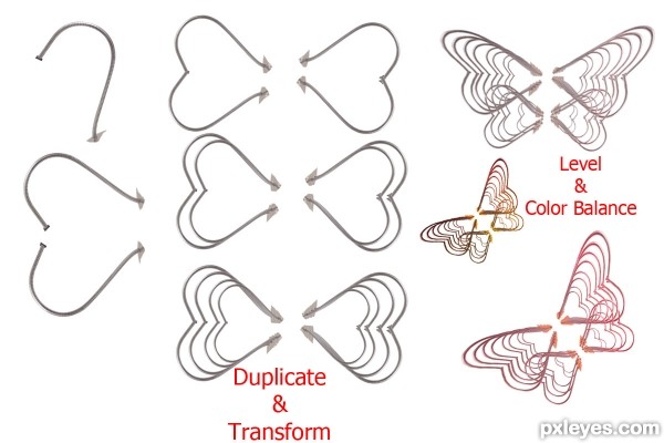 Creation of Butterfly Princess: Step 12