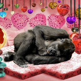 GorillaHeartSleepBed