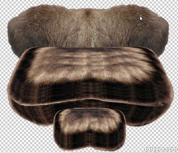 Creation of Bear Bed: Step 18