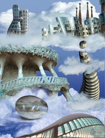 Creation of Cloud City: Step 9