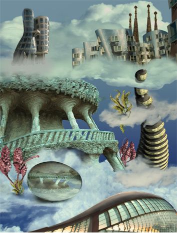 Creation of Cloud City: Step 11