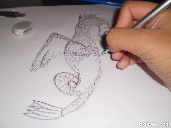 Creation of Horse From Deep: Step 4