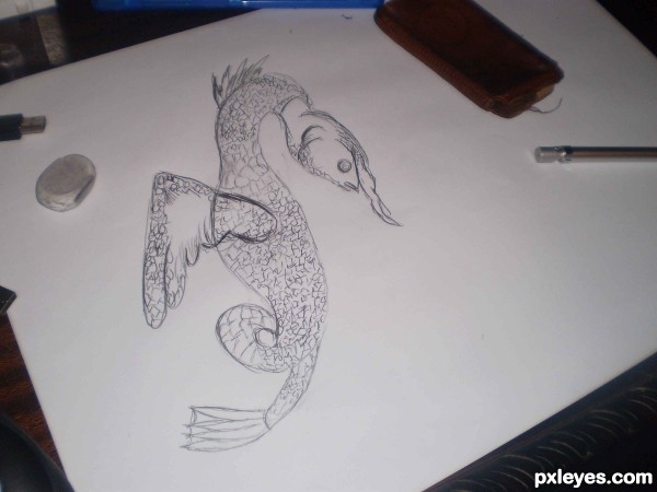 Creation of Horse From Deep: Step 5