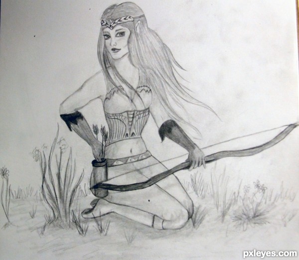 Creation of Elven Warrior: Final Result