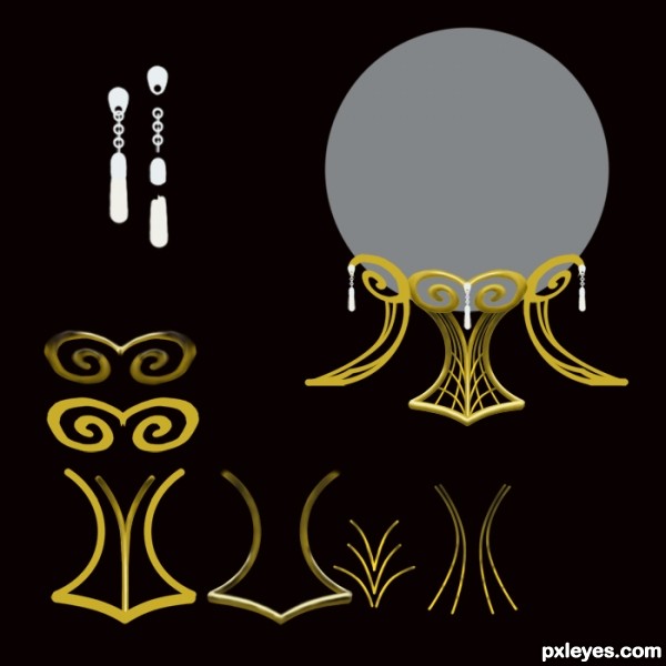 Creation of The Future Looks...Familiar: Step 1