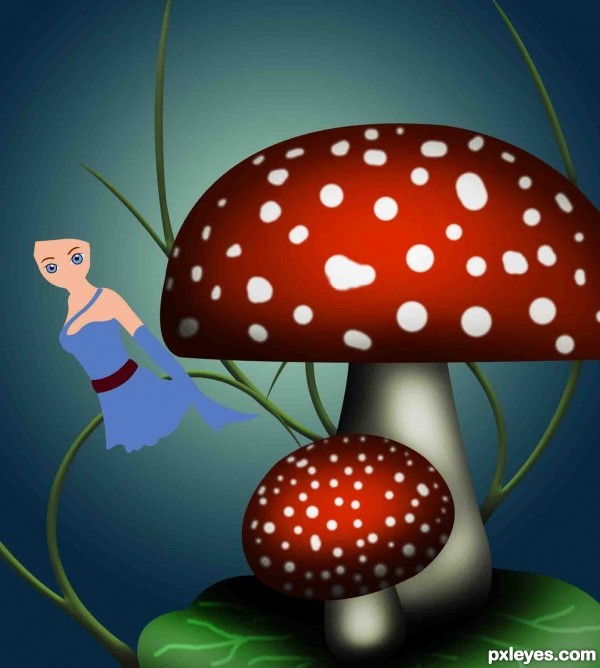 Creation of The little fairy: Step 3