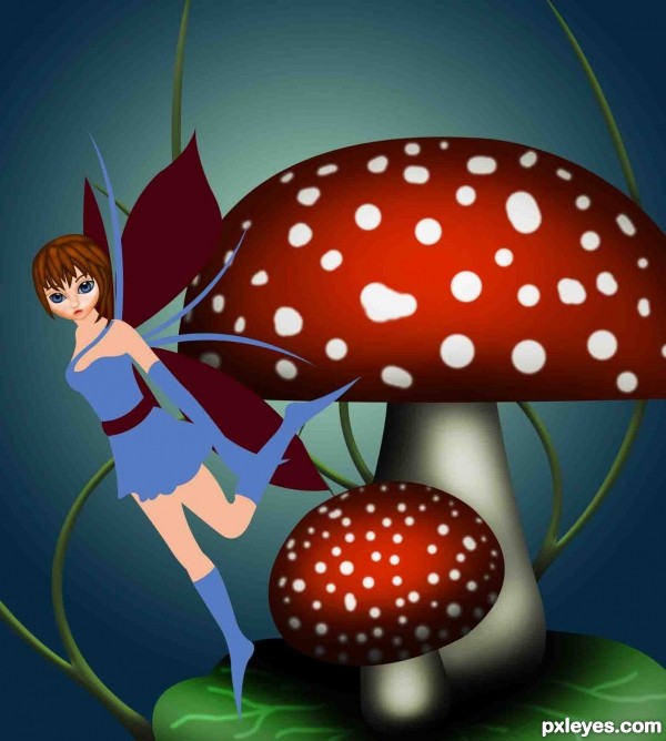 Creation of The little fairy: Step 5