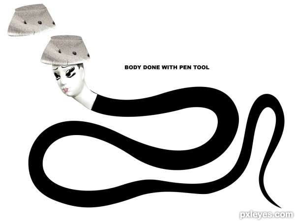 Creation of Fashion Snake: Step 2