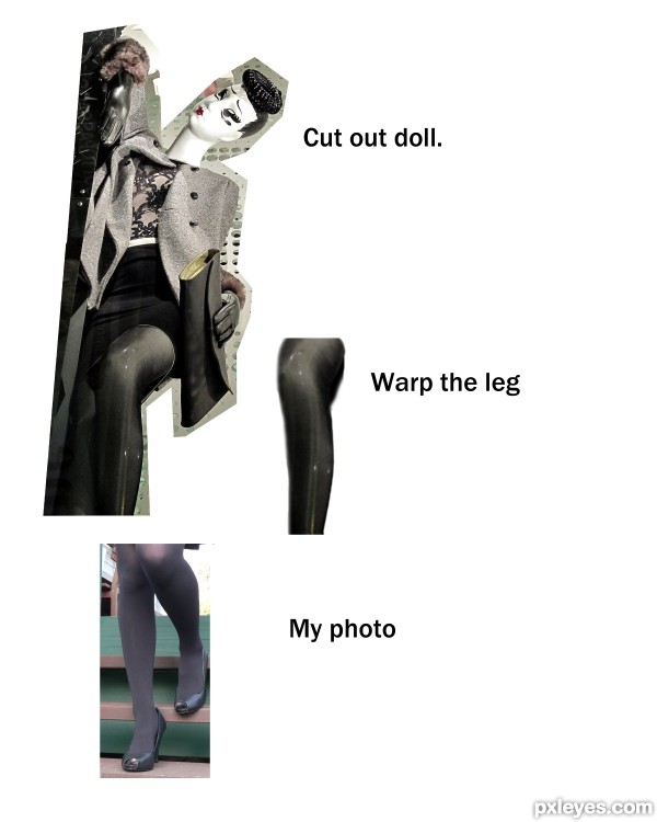 Creation of Fifi's Arrival: Step 1