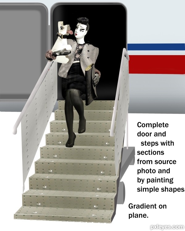 Creation of Fifi's Arrival: Step 7