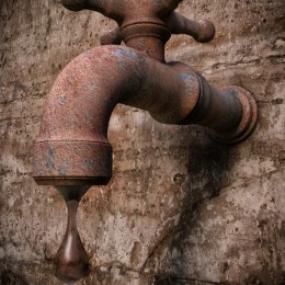 Rusty Dripping Tap