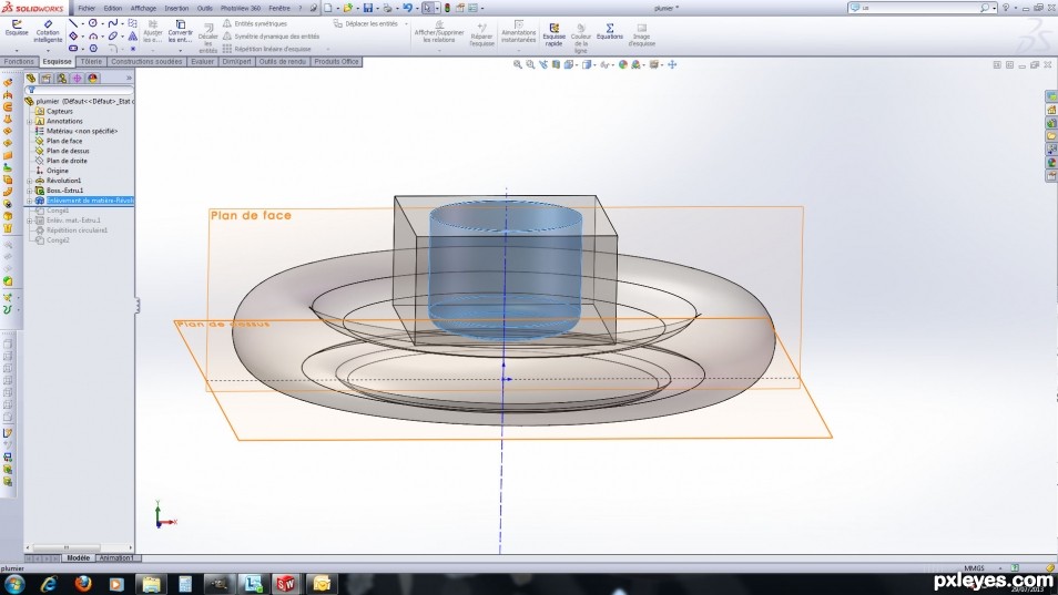 Creation of MostlyRed3D: Step 22