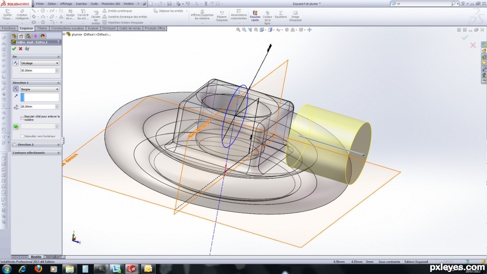 Creation of MostlyRed3D: Step 22