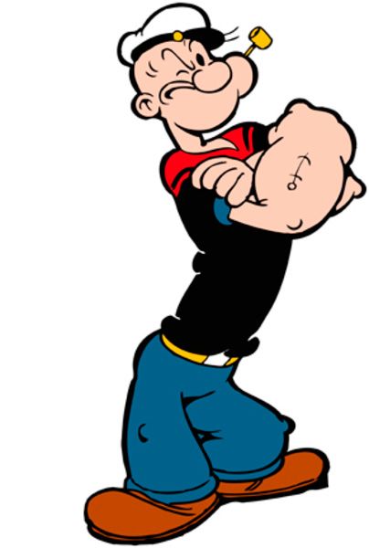 Creation of popeye...retired: Step 1