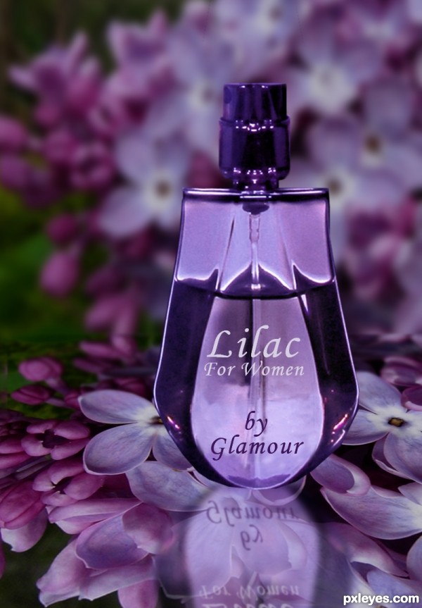 Creation of Lilac For Women: Final Result