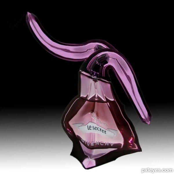 Creation of Pfume make me dance!: Step 3