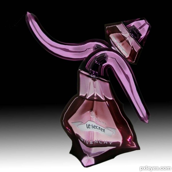 Creation of Pfume make me dance!: Step 4