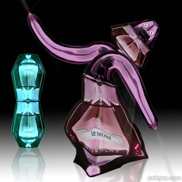Creation of Pfume make me dance!: Step 6