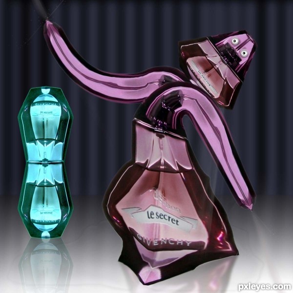 Creation of Pfume make me dance!: Step 7