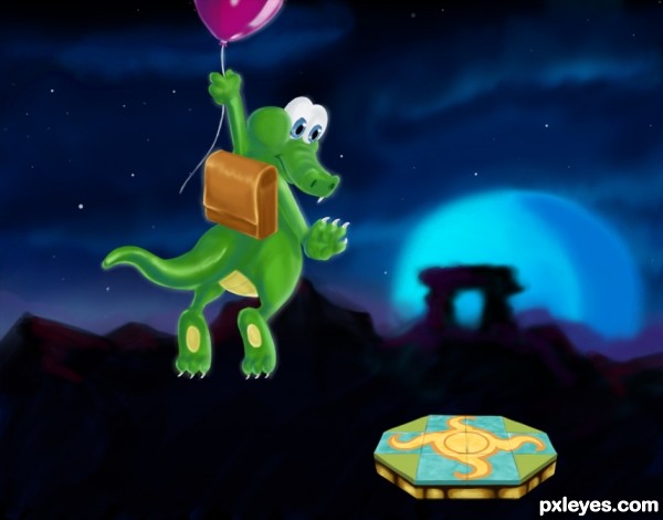 Creation of Croc: Step 19