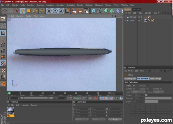 Creation of Wacom_Pen: Step 1