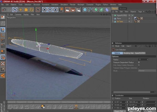 Creation of Wacom_Pen: Step 3