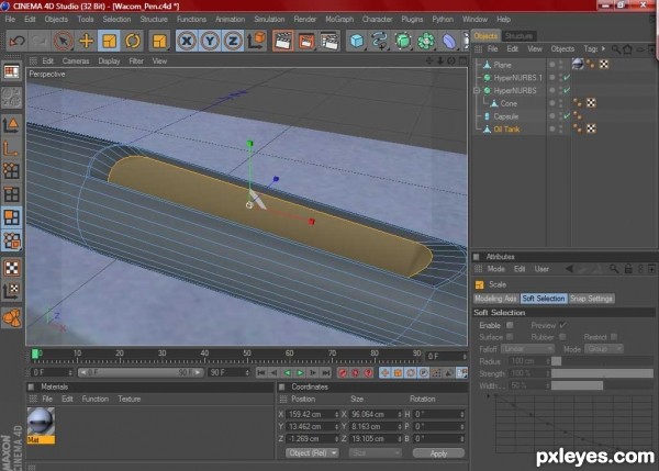 Creation of Wacom_Pen: Step 7