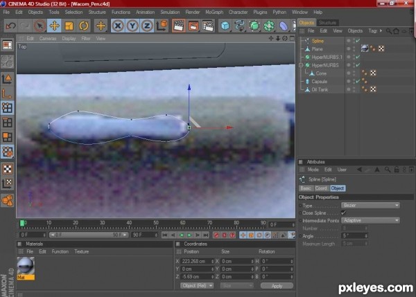 Creation of Wacom_Pen: Step 8