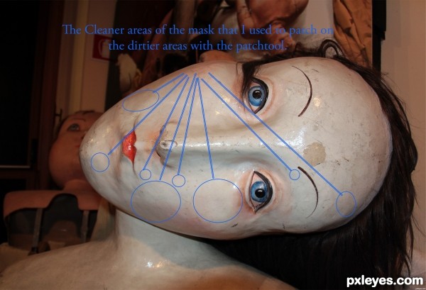 Creation of reconstruction: Step 1