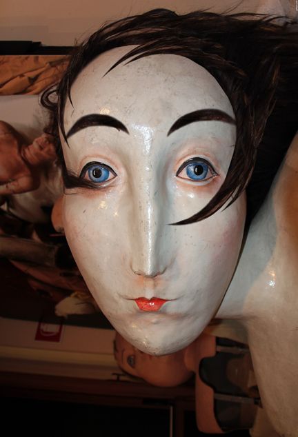 Creation of after make-up: Step 2